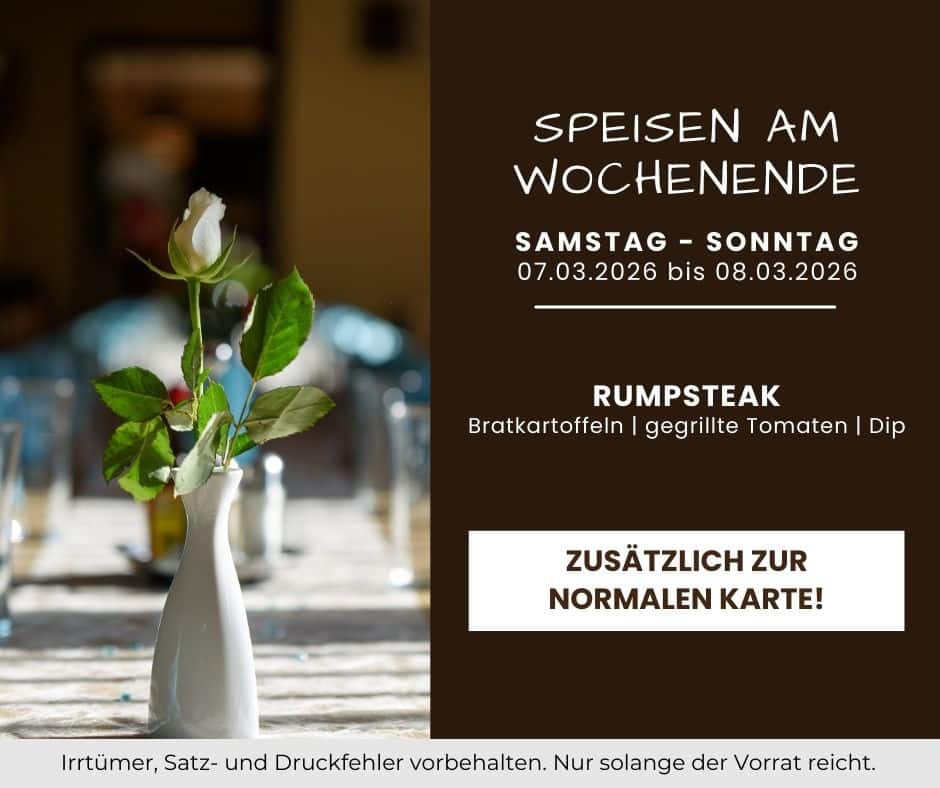Wochenendspecials